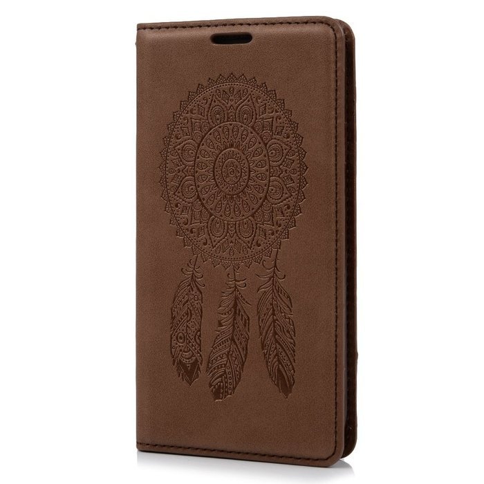 Galaxy S5 Case, YOKIRIN Printed Dream Catcher & Campanula Design [Wrist Strap] Flip Folio... N54