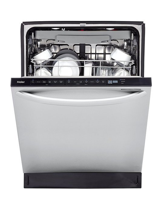 Haier HDBL865ATS Dishwasher, Stainless Steel N4