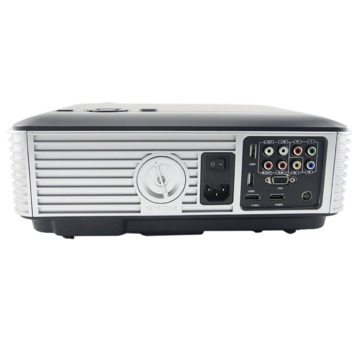 FAVI 4T Ultra-Bright LED LCD (HD 720p) Home Theater Projector - US Version (Includes Warranty) - Black (RIOHDLED4T-US6) N5