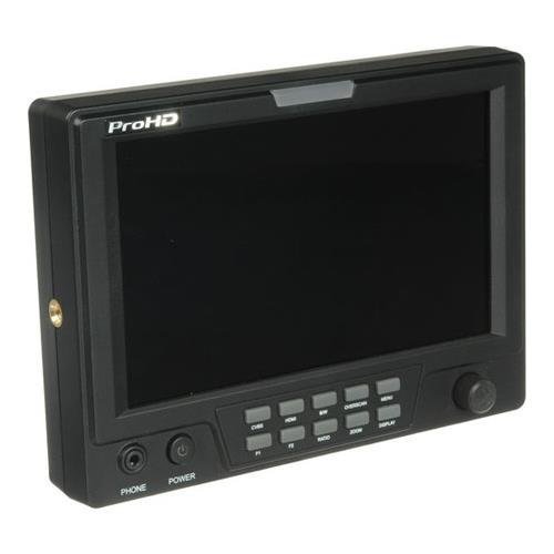 JVC DT-X71FI ProHD 7-in AC/DC PORTABLE FULL FEATURED MONITOR (HD-SDI, HDMI, COMPOSITE) N2