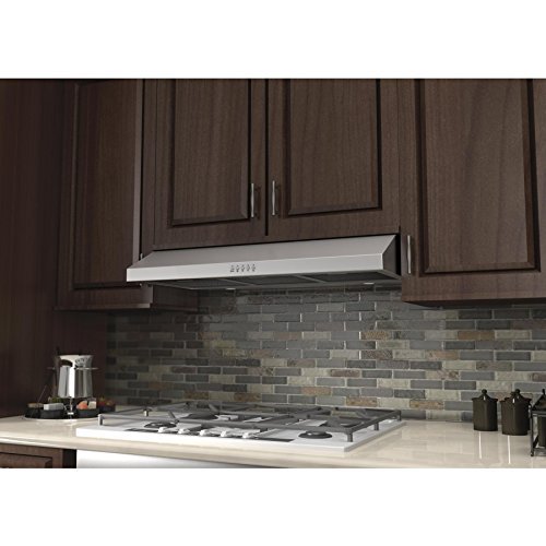 30" 280 CFM Under Wall Mounted Cabinet Range Hood N9