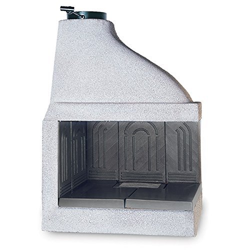 Masonry Wood Burning Cast Iron Fireplace "Ghisafort A90"