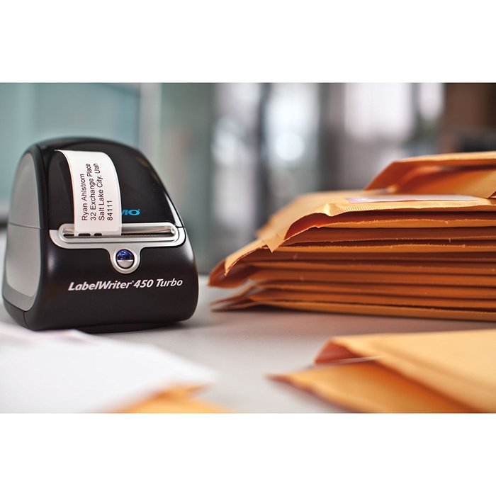 DYMO LabelWriter 450 Thermal Label Printer (1752264) + 2 bonus Multi-Purpose Rolls N14