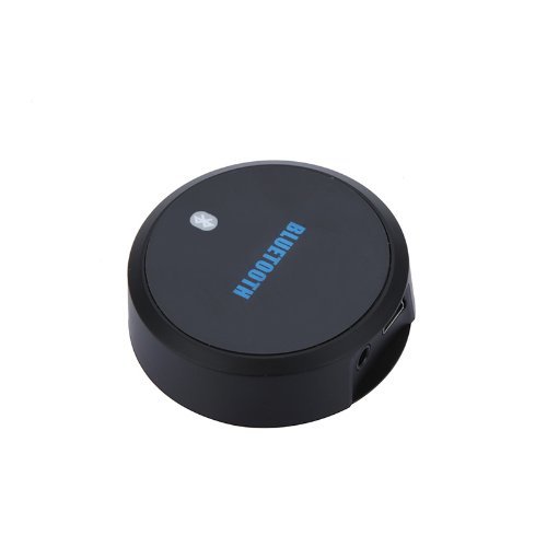 Goliton&reg; Wireless Bluetooth 3.0 Music Audio Dongle Receiver Handsfree Mic 3.5mm Car AUX Line for iPhone iPad iPod... N6