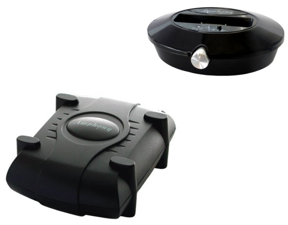 Amphony Wireless Speaker Kit with one Wireless Amplifier (New Model), Makes Surround Speakers Wireless, 2x40 Watts... N2