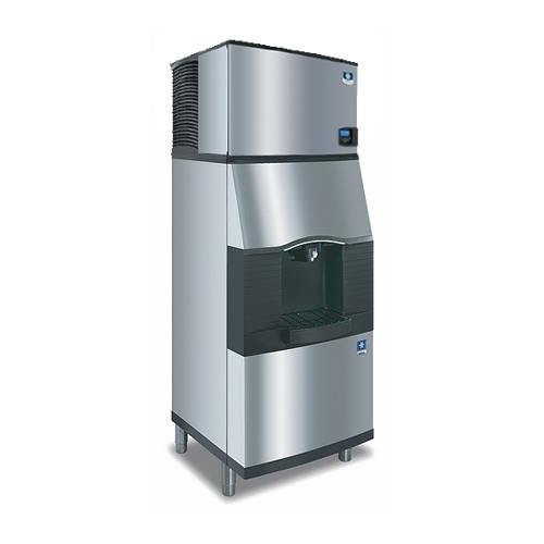 Manitowoc IY-0454A-SPA-310 450 Lb Air-Cooled Half Cube Ice Machine w/ SPA-310 Hotel Dispenser