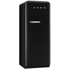 Smeg FAB28UBLR1 24" 50s Retro Style Top-Freezer Refrigerator with 9.22 Cu. Ft. Capacity Ice Compartment Interior...