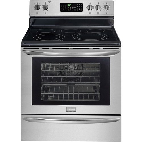 Frigidaire FGEF3055MF Gallery 30" Stainless Steel Electric Smoothtop Range - Convection