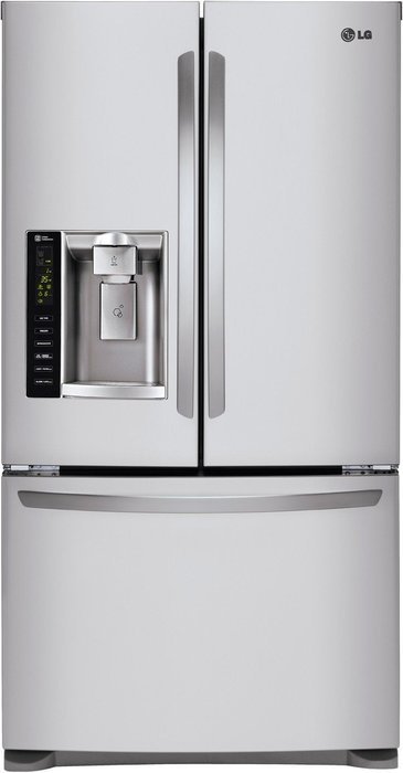 LG LFX25974ST 36" Freestanding French Door Refrigerator with 24.1 Cu. Ft. Capacity Stainless Steel N2