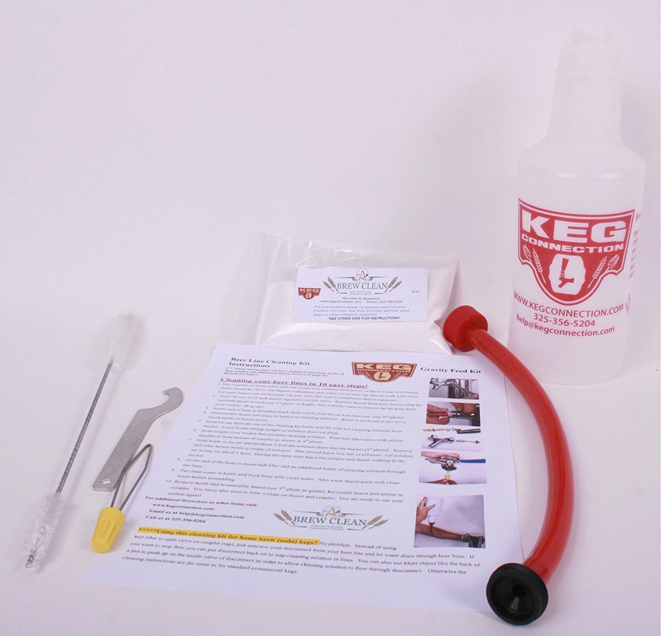 Kegconnection Kegerator Beer Line Cleaning Kit