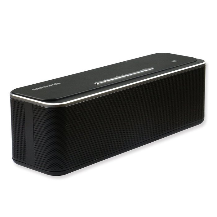 Expower BT28S Dual Drive Superior 3D Stereo Surround Sound Wireless Portable Speaker, Black N2