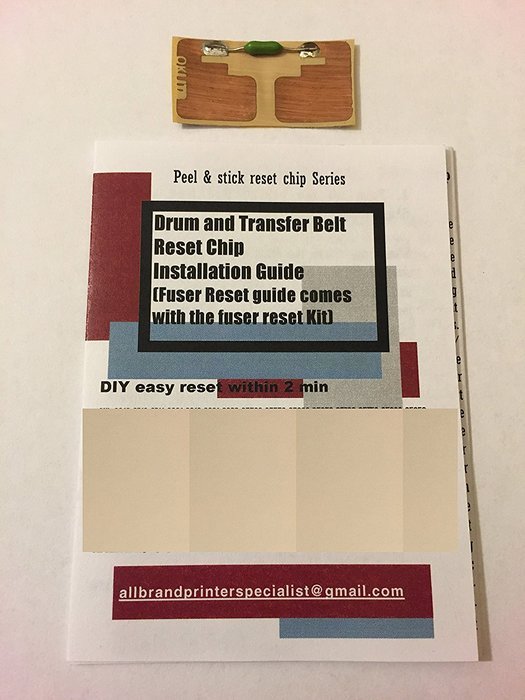 Super Easy Transfer Belt Reset Solution for OKI OKIDATA C801, C810, C821, C830, MC850, MC860, MC861 n dn dtn hdtn... N8
