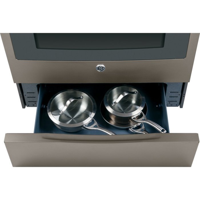 GE JGB650EEFES 30" Slate Gas Sealed Burner Range N3