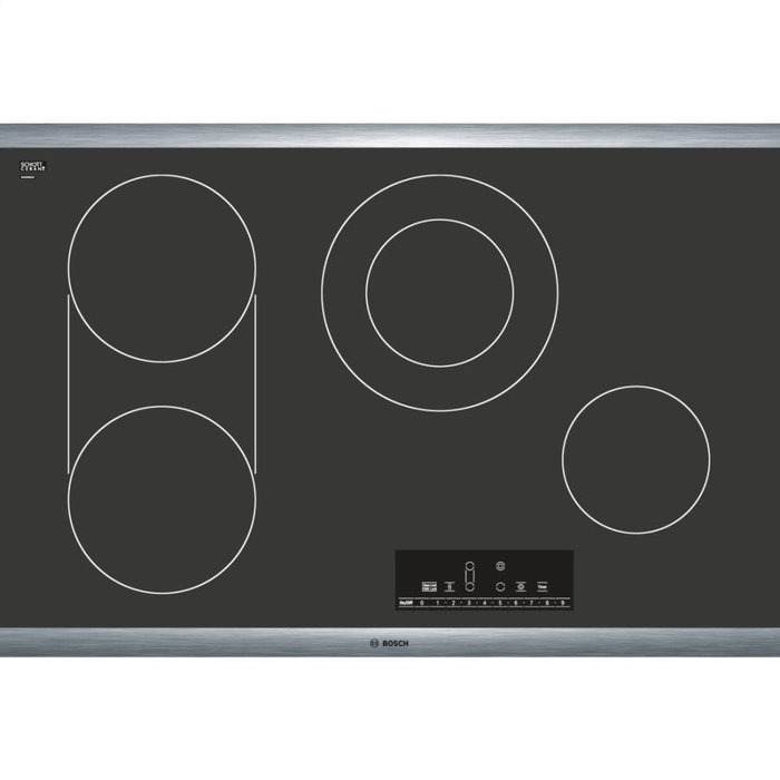 Bosch NET8066SUC 800 30" Black Electric Smoothtop Cooktop