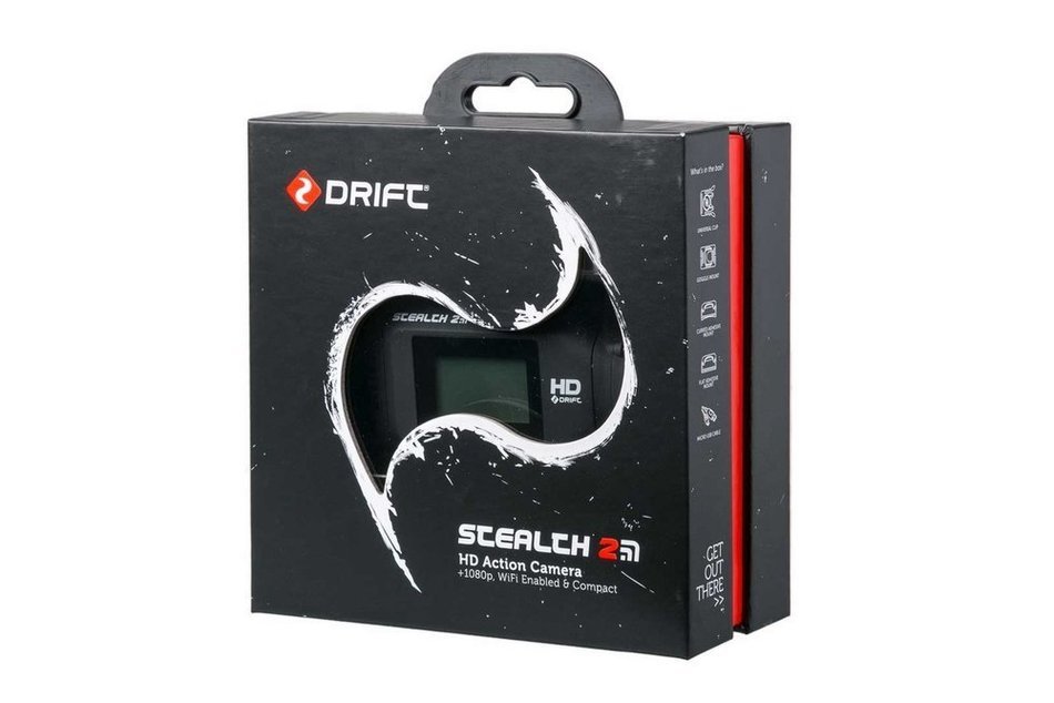 Stealth 2 Sports Action Camera by Drift | Action Shot Camera Includes Universal Clip for use as POV Camera or... N29
