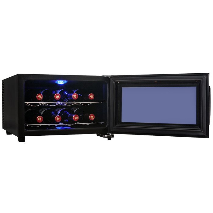 AKDY&reg; 28 Bottle Single Zone Thermoelectric Stainless Steel Freestanding Wine Cooler Cellar Chiller Refrigerator... N16