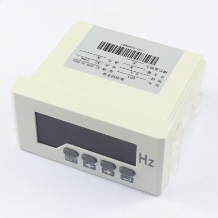 RioRand Digital Frequency Panel Meter 50-60hz LED Electric Reading AC 50-500V, Single Phase N3
