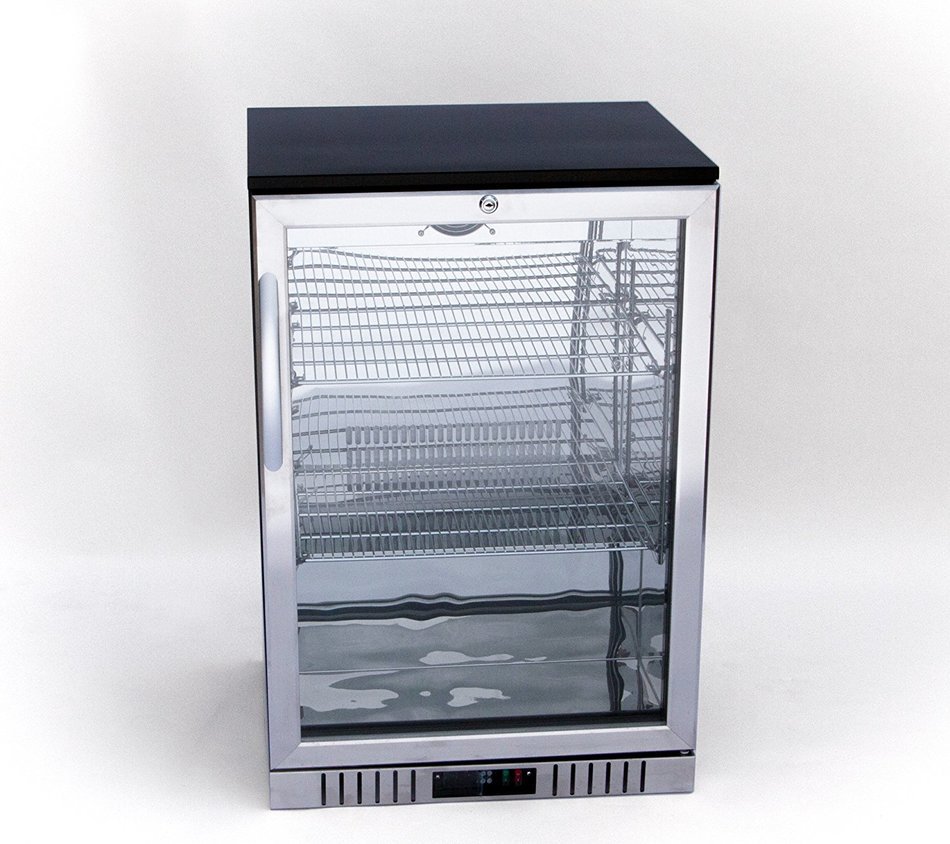 24" Stainless Steel and Glass Door Back Bar Beverage Cooler ( Free Shipping )