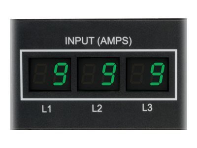 TRIPP LITE Metered PDU3MV6L2130 48-Outlets 8.6kW PDU 208/120V 3PHASE L21-30P 0U VERTICAL RM... N5