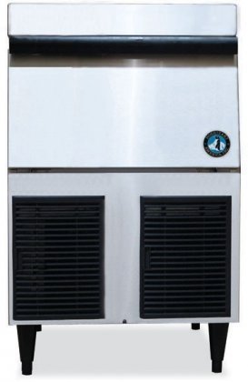 Hoshizaki F-330BAH 24" Stainless Steel Undercounter/Self-Contained Ice Maker with Flake Cubes 12 gal/100 lbs Water...