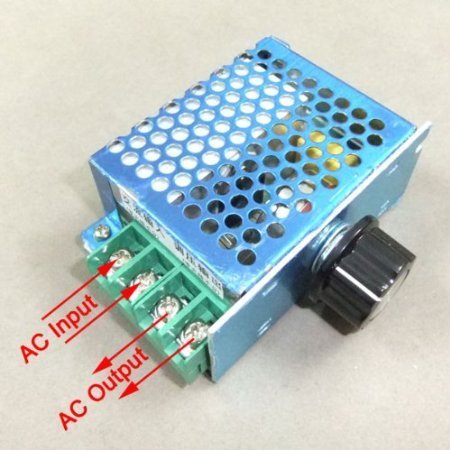 RioRand 4000W 220V Silicon Controlled Rectifier SCR Power Controller Motor Control Electronic Voltage Regulator N7