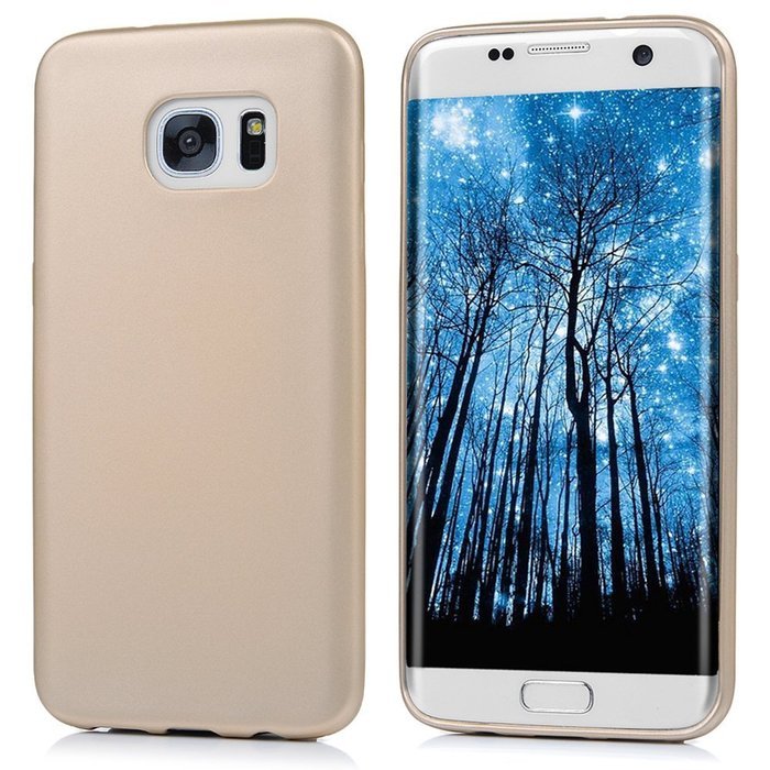 Badalink Galaxy S7 Edge Case Soft TPU Rubber Skin Bumper Case Shockproof Flexible Easy Grip Smooth Touch Slip... N42