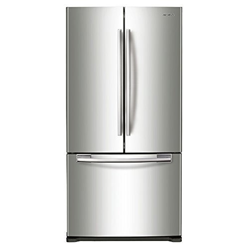 Samsung RF20HFENBSR 33" 20.0 cu. ft. Capacity French Door Refrigerator with Twin Cooling System Automatic Icemaker...