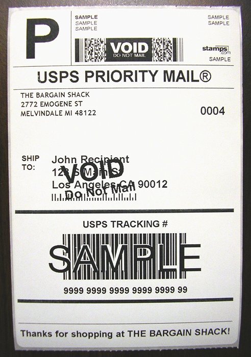 40 Rolls - Direct Thermal 4 x 6 Labels - 10,000 total, for Zebra, Eltron, and Samsung Printers