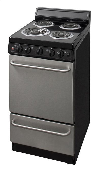 2.42 Cu. Ft. Electric Range in Stainless Steel