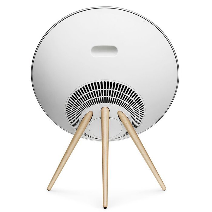 B&O PLAY by Bang & Olufsen Beoplay A9 Music System Multiroom Wireless Home Speaker (White & Maple) N10