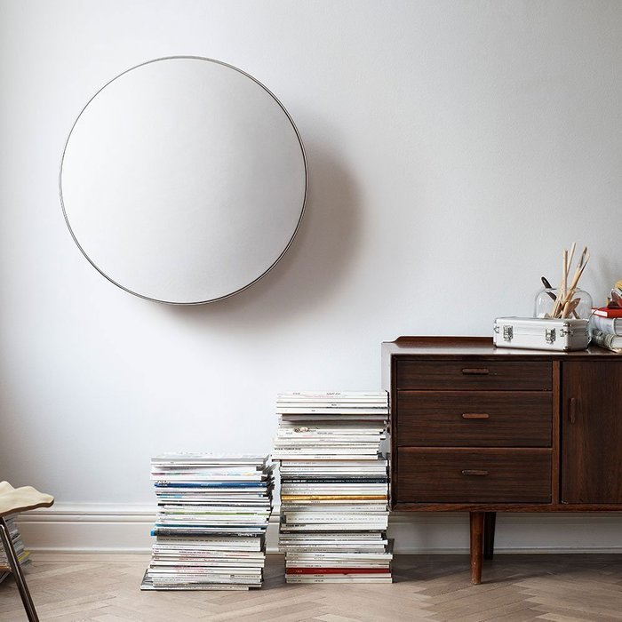 B&O PLAY by Bang & Olufsen Beoplay A9 Music System Multiroom Wireless Home Speaker (White & Maple) N11