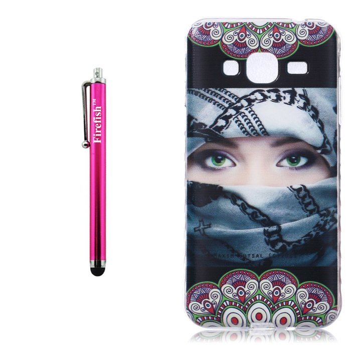 J3 Case, Firefish High Quality Soft TPU [Soft-Flex] Scratch-Resistant Shock Absorption Technology Case Specially... N296