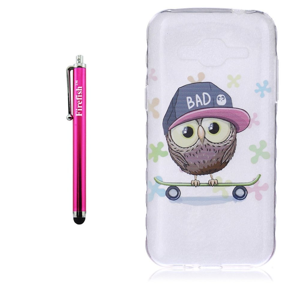 J3 Case, Firefish High Quality Soft TPU [Soft-Flex] Scratch-Resistant Shock Absorption Technology Case Specially... N303