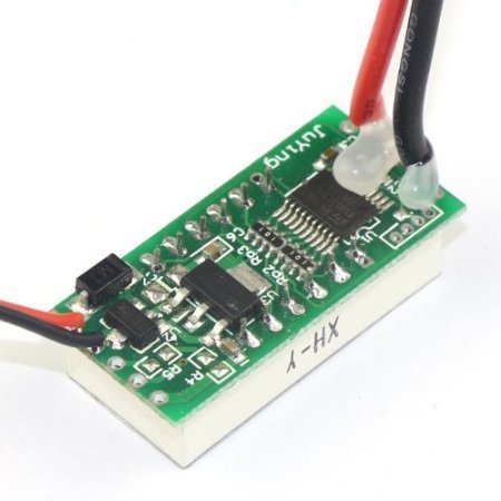 RioRand DC 10A Digital Ammeter Build-in Shunt Amp Gauge Ampere Panel Meters Measuring Current Directly N5