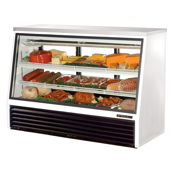 True TSID-72-3, 72.5" Wide Single Duty Refrigerated Deli Case