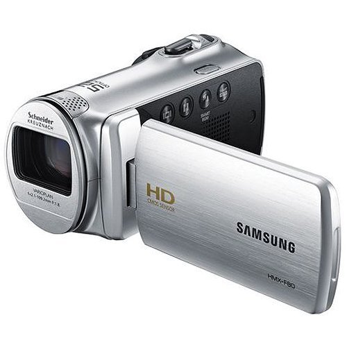 Samsung HMX-F80 Digital Camcorder - 2.7" LCD - CMOS - Full HD - Silver