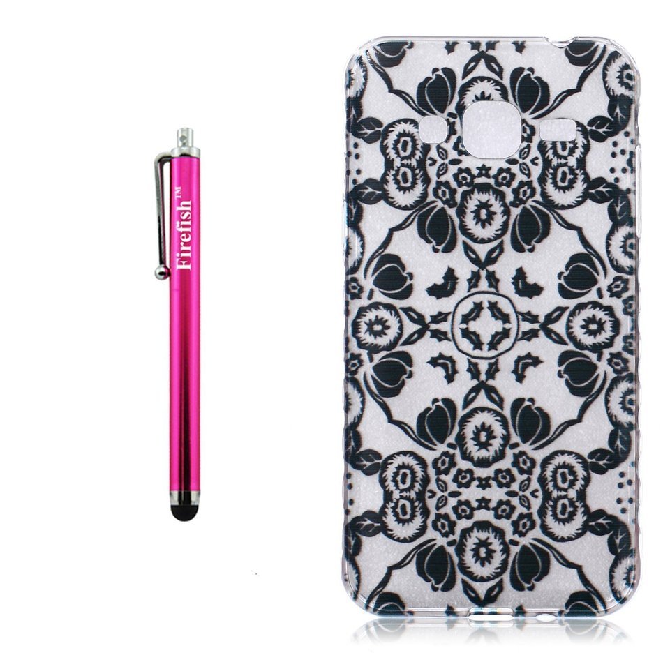J3 Case, Firefish High Quality Soft TPU [Soft-Flex] Scratch-Resistant Shock Absorption Technology Case Specially... N353