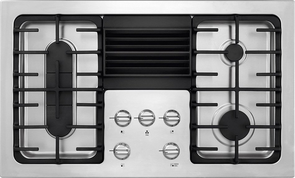 Frigidaire RC36DG60PS 36" Built In Downdraft Gas Cooktop with 4 Sealed Burners in Stainless Steel
