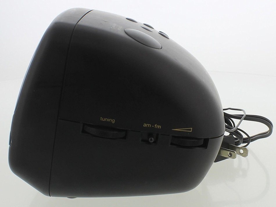 JAGER AM/FM LED CLOCK RADIO WITH PROGRESSIVE ALARM SYSTEM MODEL BTV-654