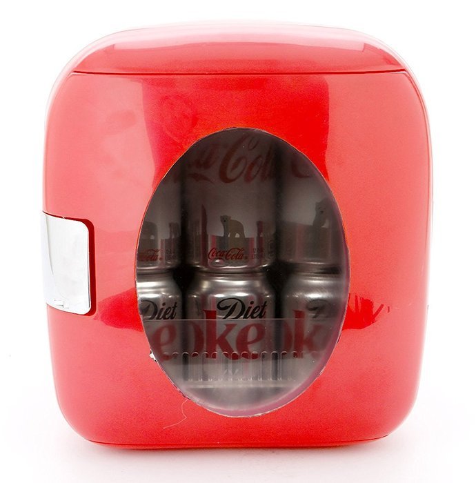 Vivitar 82123-RED-AMX 12 Can Mini Hot & Cold Refrigerator N5