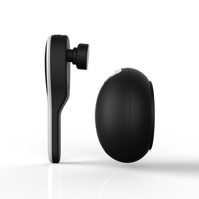 Nulaxy KM08 Bluetooth Car Kit Bluetooth Receiver W Headphone for Music Sharing and Private Hands-Free Talking N6