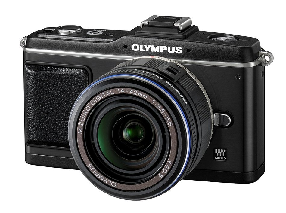 Olympus E-P2 12.3 MP Micro Four Thirds Interchangeable Lens Digital Camera with 14-42mm f/3.5-5.6 Zuiko Digital... N2