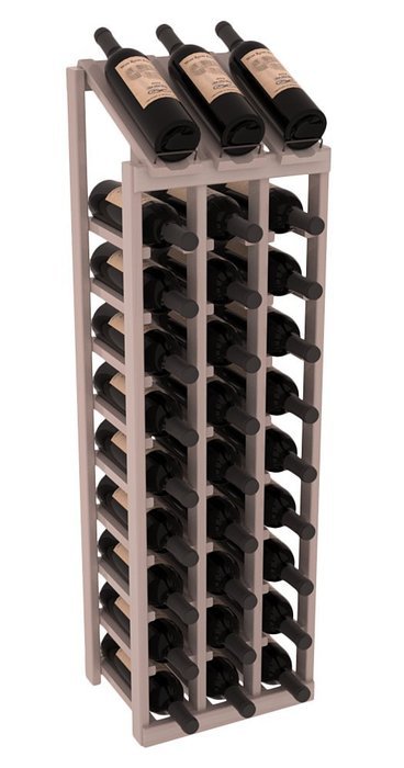 Wine Racks America Redwood 3 Column 10 Row Display Top Kit. 13 Stains to Choose From! N6