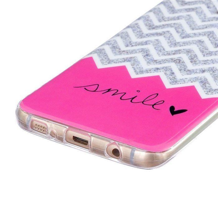 Galaxy S7 Edge Case, Firefish [Fashion Style] [Anti-slip] Ultra Slim Exact Fit Lightweight Flexible TPU Soft Back... N120