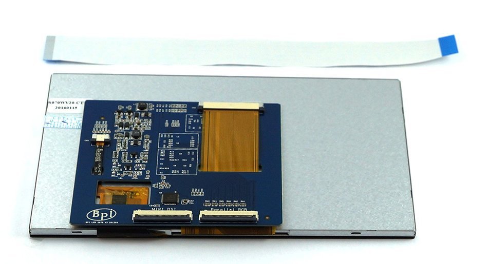 Banana Pi Official 7" LCD Touchscreen Display N3