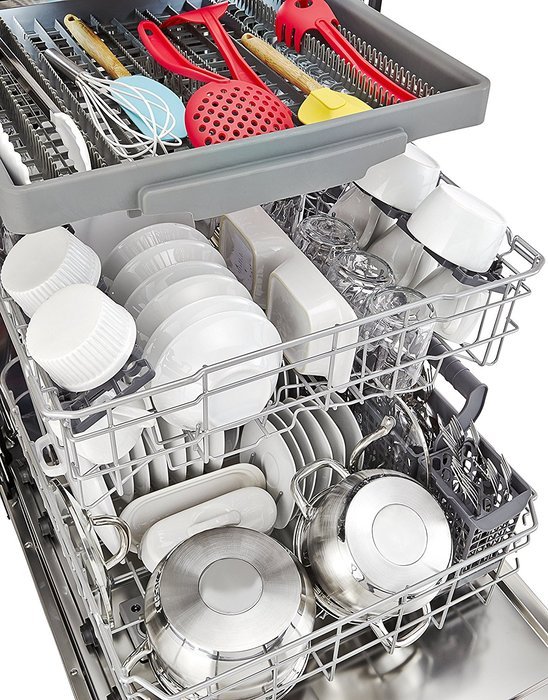 Haier HDBL865ATS Dishwasher, Stainless Steel N6