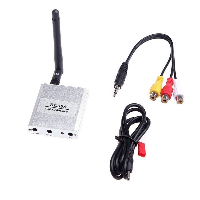 Fpv Rc Boscam 5.8G 5.8Ghz 200mW 32 ch Channel FPV Audio Video AV Transmitter&Receiver TS5823+RC305 DJI Phantom...
