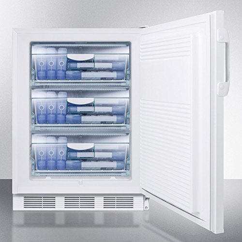 Summit VT65M7ADA 24" ADA Compliant Medical Use Freezer with 3.5 cu. ft. Capacity Commercially Approved -25 Degrees... N2