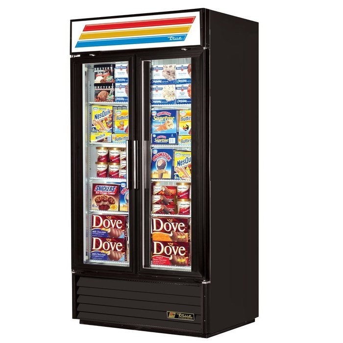 True Mfg GDM-35F, 35 cu ft, 2 Door, Swing Door Freezer