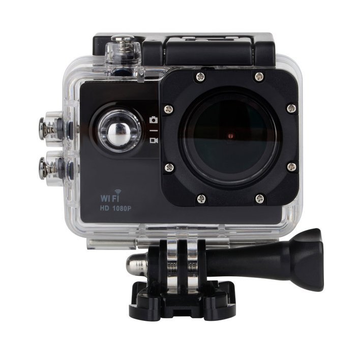 Generic 1080P Action Sport Cam Camera Waterproof HD Video Helmetcam Bike Helmet DVR Cam (Black) N3